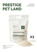 Prestige Pet Land 第四代皇牌天然豆腐木薯低敏貓砂 3.5kg X 2包