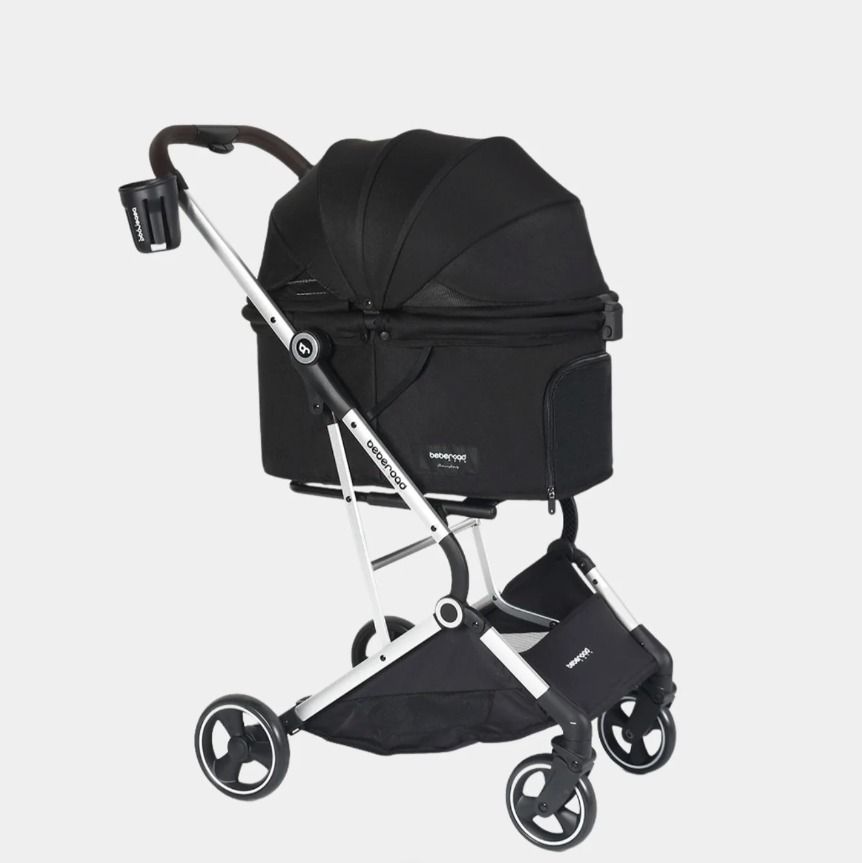 美國 Beberoad T4 寵物手推車 – 輕便折疊式外出推車（寵物承重：20kg）