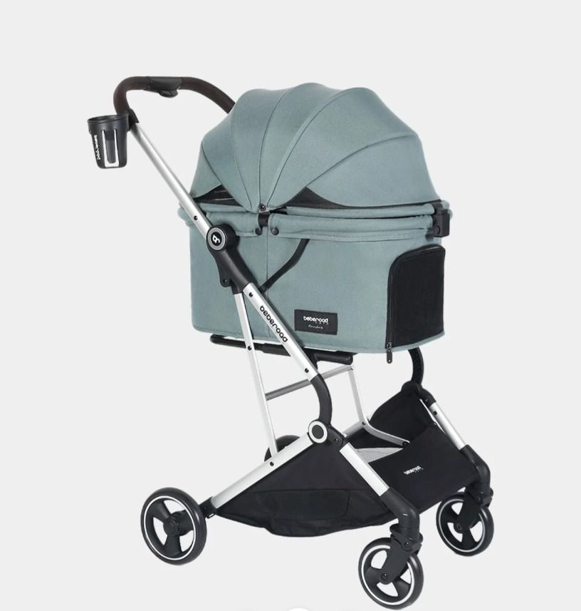 美國 Beberoad T4 寵物手推車 – 輕便折疊式外出推車（寵物承重：20kg）