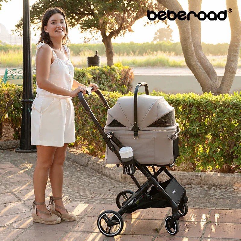 美國 Beberoad X3 3 in 1 Lightweight Foldable Carrier Dog cat Pet Stroller 寵物推車