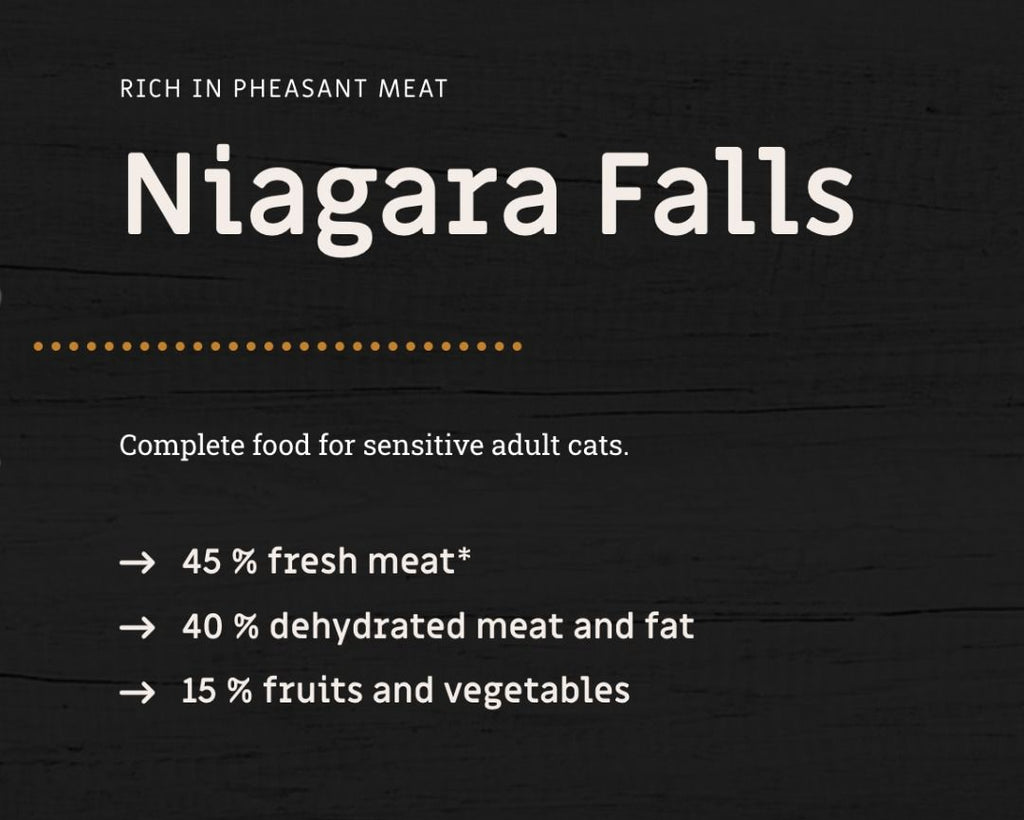Natura wild - Niagara Falls grain free cat food 無穀類 貓糧 乾糧 Rich in pheasant meat