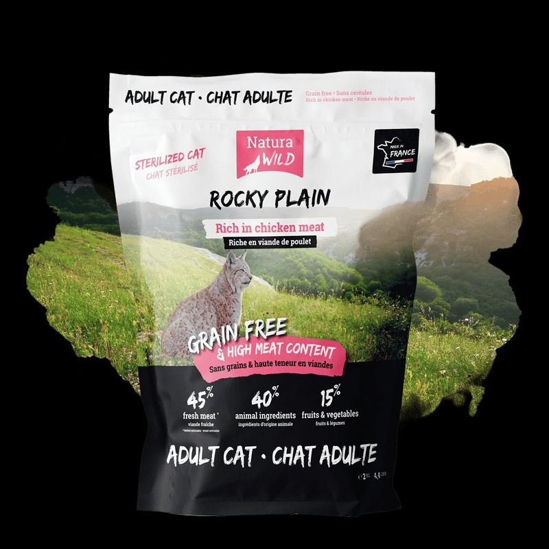 Natura wild -Rocky Plain grain free cat food 無穀類 貓糧 乾糧 chicken meat