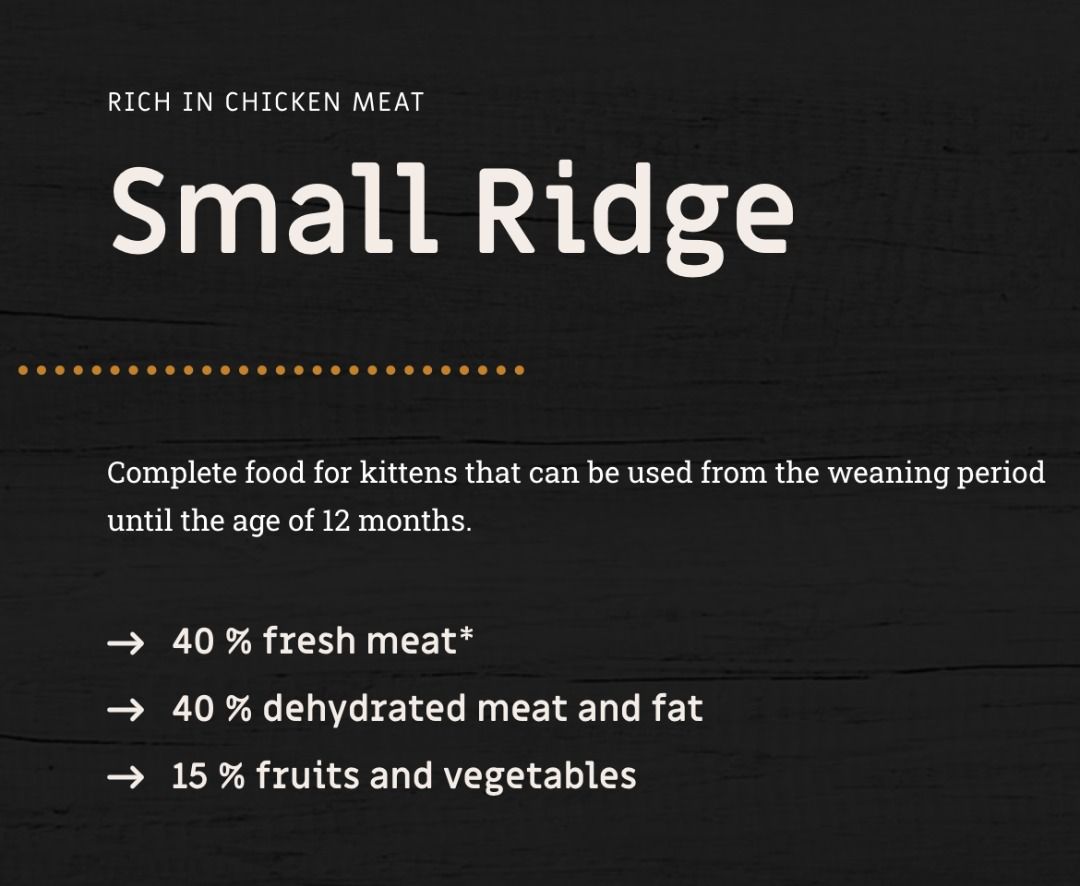 Natura wild - Small Ridge grain free kitten cat food 無穀類 貓糧 乾糧 chicken meat