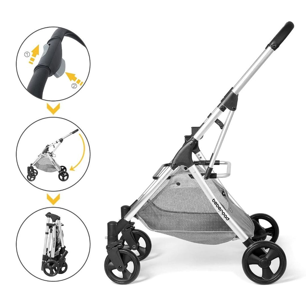 美國 beberoad R5 foldable aluminum pet dog trolley 高級鋁質 寵物可摺疊手推車